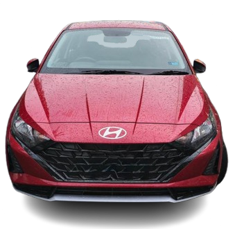 Mahir Car Rental in Goa - Hyundai i20 Manual captured in a sleek side profile.