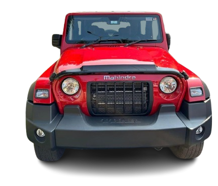 Mahir Car Rental in Goa - Mahindra Thar Hard Top Automatic showcasing its robust and rugged build.